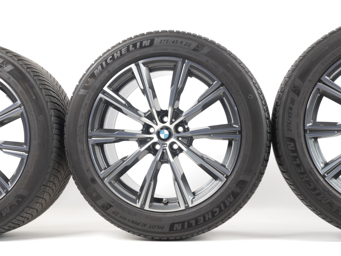 BMW X5 G05 X6 G06 Winterkompletträder Styling 740 M 8071996 Neue Reifen 1 thumbnail
