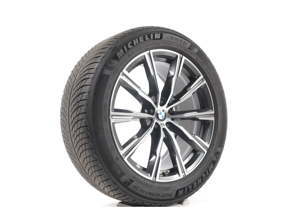 BMW X5 G05 X6 G06 Winterkompletträder Styling 740 M 8071996 Neue Reifen 3 thumbnail