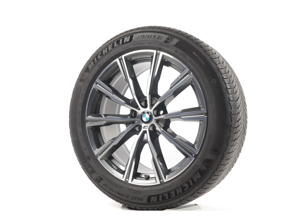 BMW X5 G05 X6 G06 Winterkompletträder Styling 740 M 8071996 Neue Reifen 4 thumbnail