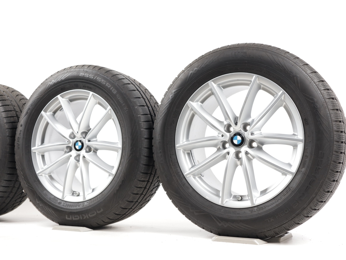 BMW X5 G05 X6 G06 Winterkompletträder 18 Zoll Styling 618 V-Speiche 6880684 NEU 0 thumbnail