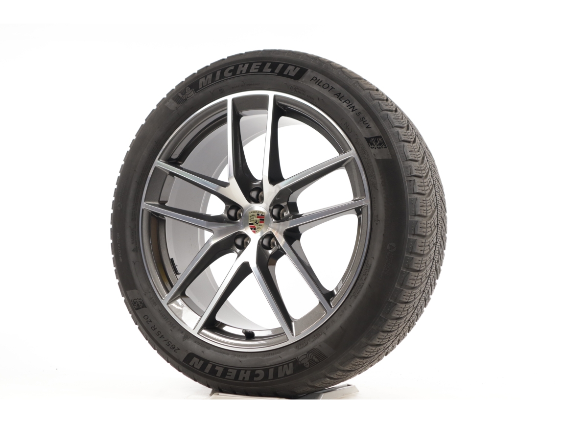 Porsche Sommerkompletträder Macan III 95B  20 Zoll 95B601025EJ 95B601025EK Räder 4 thumbnail