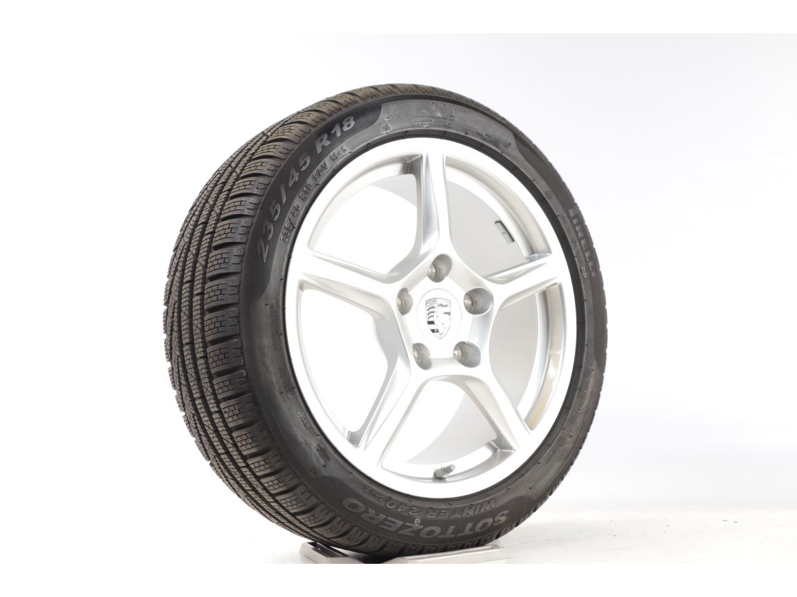 Porsche Winterkompletträder 718 Boxster Cayman 982 18 Zoll Boxster S Räder 4 thumbnail