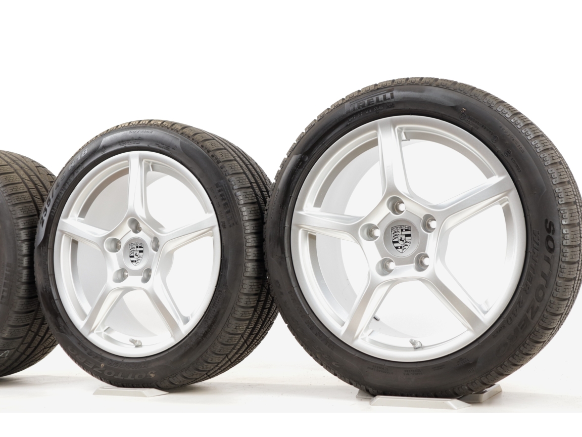 Porsche Winterkompletträder 718 Boxster Cayman 982 18 Zoll Boxster S Räder 0 thumbnail