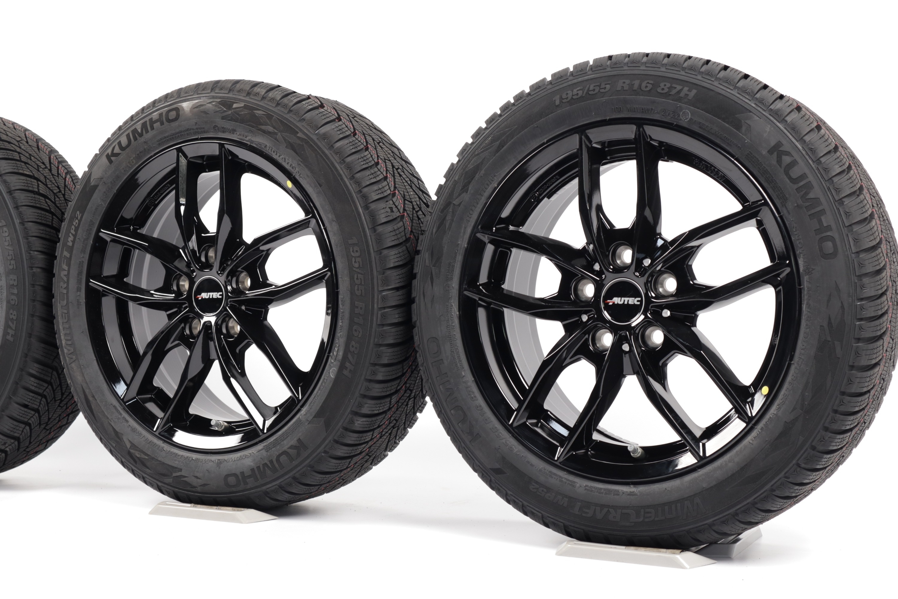 Autec Winterkompletträder für Mini Cooper S One SE F55 F56 F57 195/55 16 Zoll